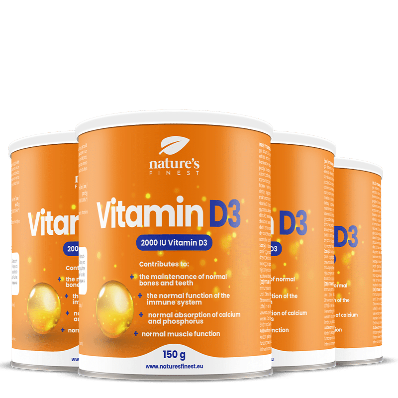VITAMINE D3 POEDER 3+1 GRATIS